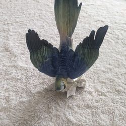 Karl Ens Hand Painted Porcelain Parrot's 