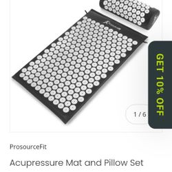 ProSource Fit Acupressure Mat & Pillow Set