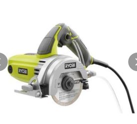 Ryobi TC401 12 Amp 4 Wet Tile Saw with Diamond
