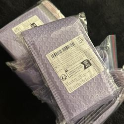 lilac packaging envelopes 