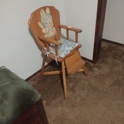 Antique High Chair