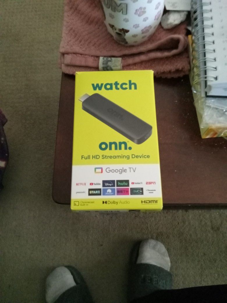 ONN Full HD Streaming Device Google Tv