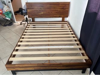 Queen sized bed frame