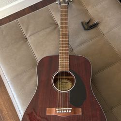 Fender CD60S Acoustic Guitar with Gig bag