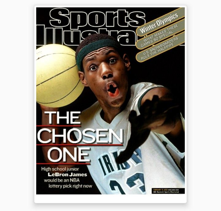 BRAND NEW!💯 8.5x11 ULTRA PREMIUM GLOSSY OLD SCHOOL REPRINT LEBRON JAMES HIGH SCHOOL WALL/LOCKER S.I. POSTER BUNDLE SET!🔥