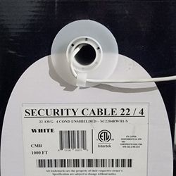 Security Cable 22/4 