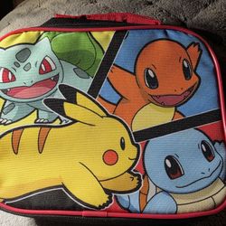 Pokémon Insulated lunch box feat. original starter characters