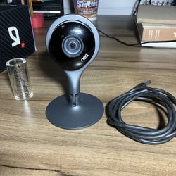 Nest Cam Indoor – 1st Generation – Wired Indoor Camera – Control with Your Phone and Get Mobile Alerts