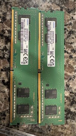 2 8gb DDR4 Ram 3200AA