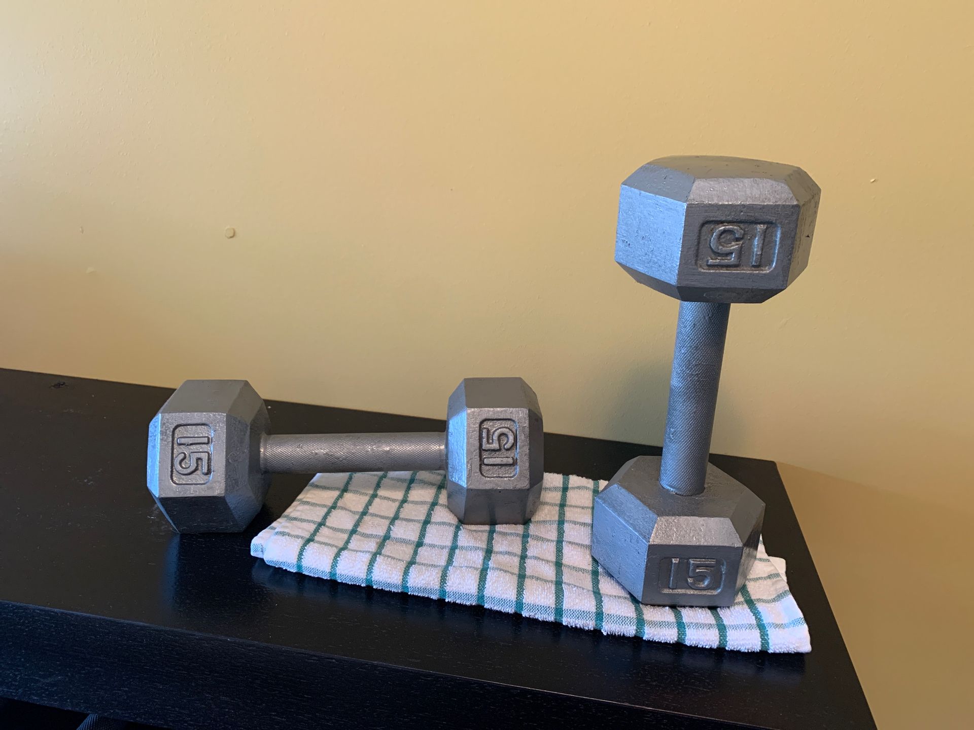 Dumbbell 15 lbs