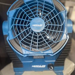 Hercules Dual Powered 20 v Job site Fan