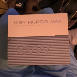 Hiby r6 pro max hi resolution media music player
