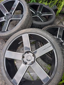 RIMS AND TIRES 26"5X150