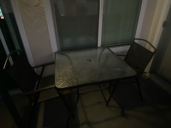 Outdoor patio set!