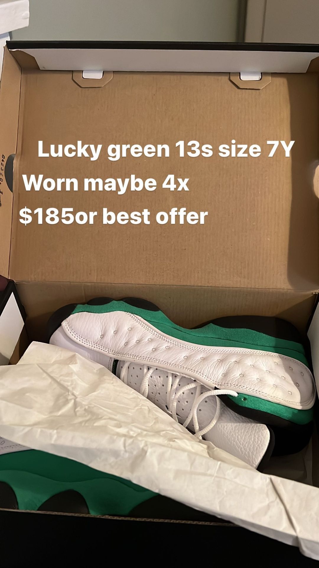 Lucky Green 13s Sz 7Y