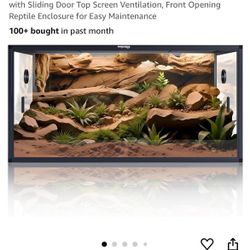 120 Gallon Reptile Enclosure - New 