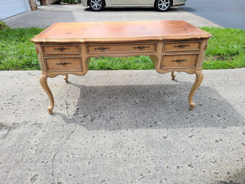 Beautiful Antique French Country Desk