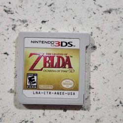 The Legend of Zelda Ocarina Of Time 3D Cartridge Only Nintendo 3DS Tested