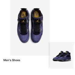 Jordan 4 imperial purple LAKERS