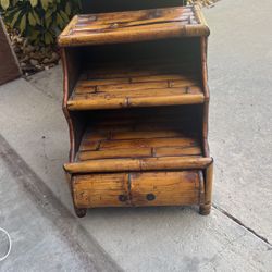 Bamboo End Table 