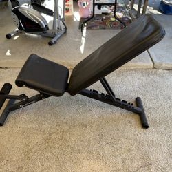Weight Bench for Home Gym Exercise Workout Equipment Adjustable Weight Bench Incline Bench Press, 90 Degree Upright Shoulder Press and Flat Design