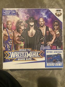 Road To Wrestlemania Board Game 