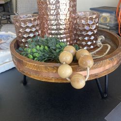 Decoritive Candle Plate - Candle Holder 