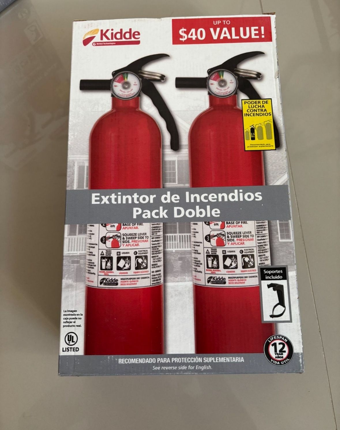Twin Pack NEW Kiddie Fire Extinguisher 
