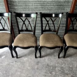 4 Antique Hooker Preston Ridge Dining Chairs