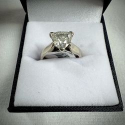 14k White Gold Wedding Ring