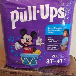 Pull Up Diapers 