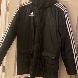 Adidas Soccer Coat Adult Small