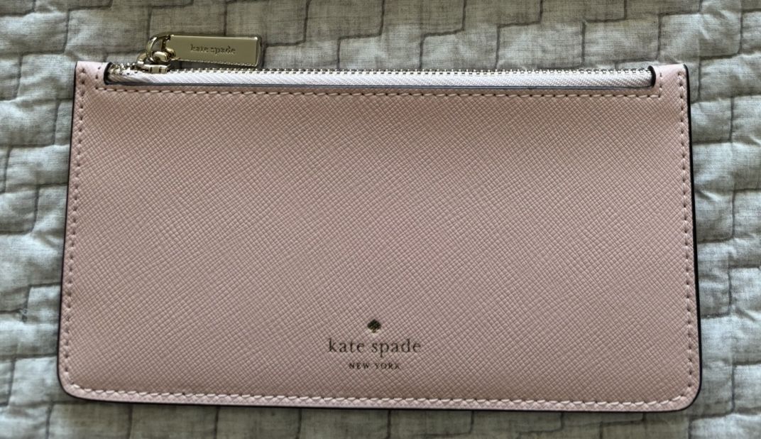 NEW KATE SPADE SMALL ZIPPER WALLET