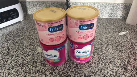 4 cans of formula