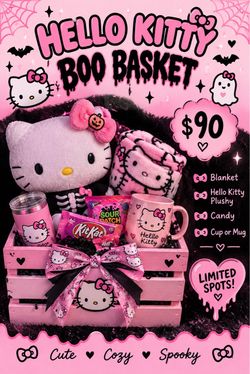 Hello Kitty Boo basket!