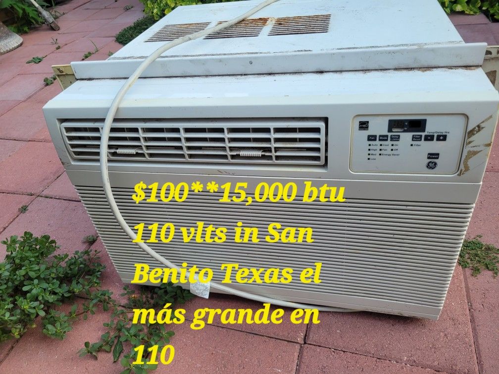 15,000 BTU Window Unit Just Remove The Last Night We Installed Mini Split