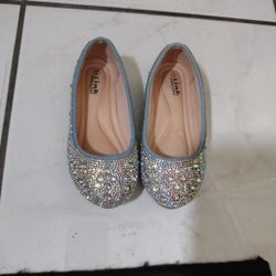 Shining diamond princess shoes