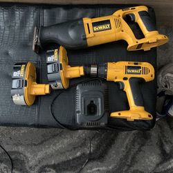 Dewalt Drill And Sawza 