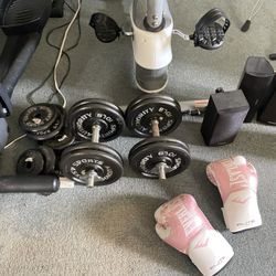  Complete Home Gym Setup - Bike, Elliptical, Stepper, Weights, And More