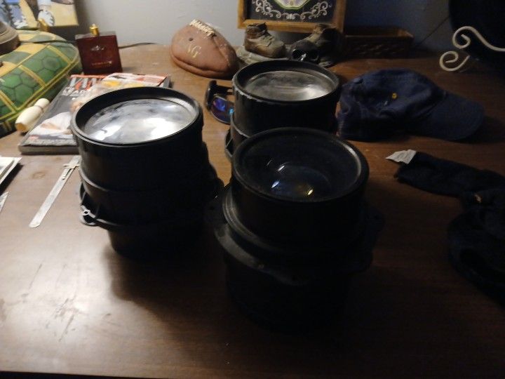 Camera. Projectors