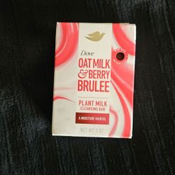 $3 Each (1 Available) Dove Oat Milk & Berry Brulee Bar Soap
