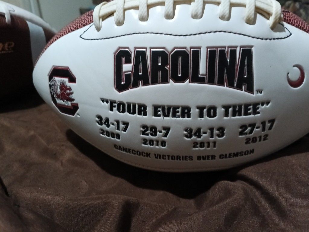 Autographed GAMECOCK football