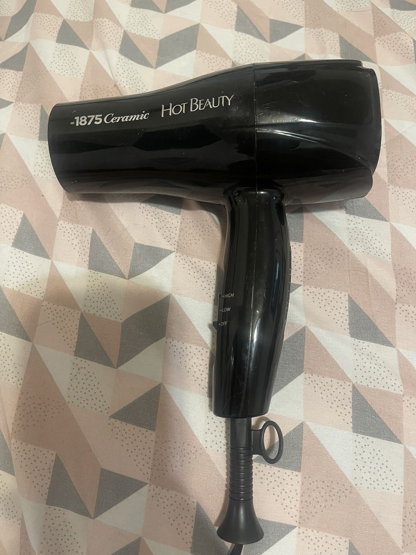 Black Blow Dryer