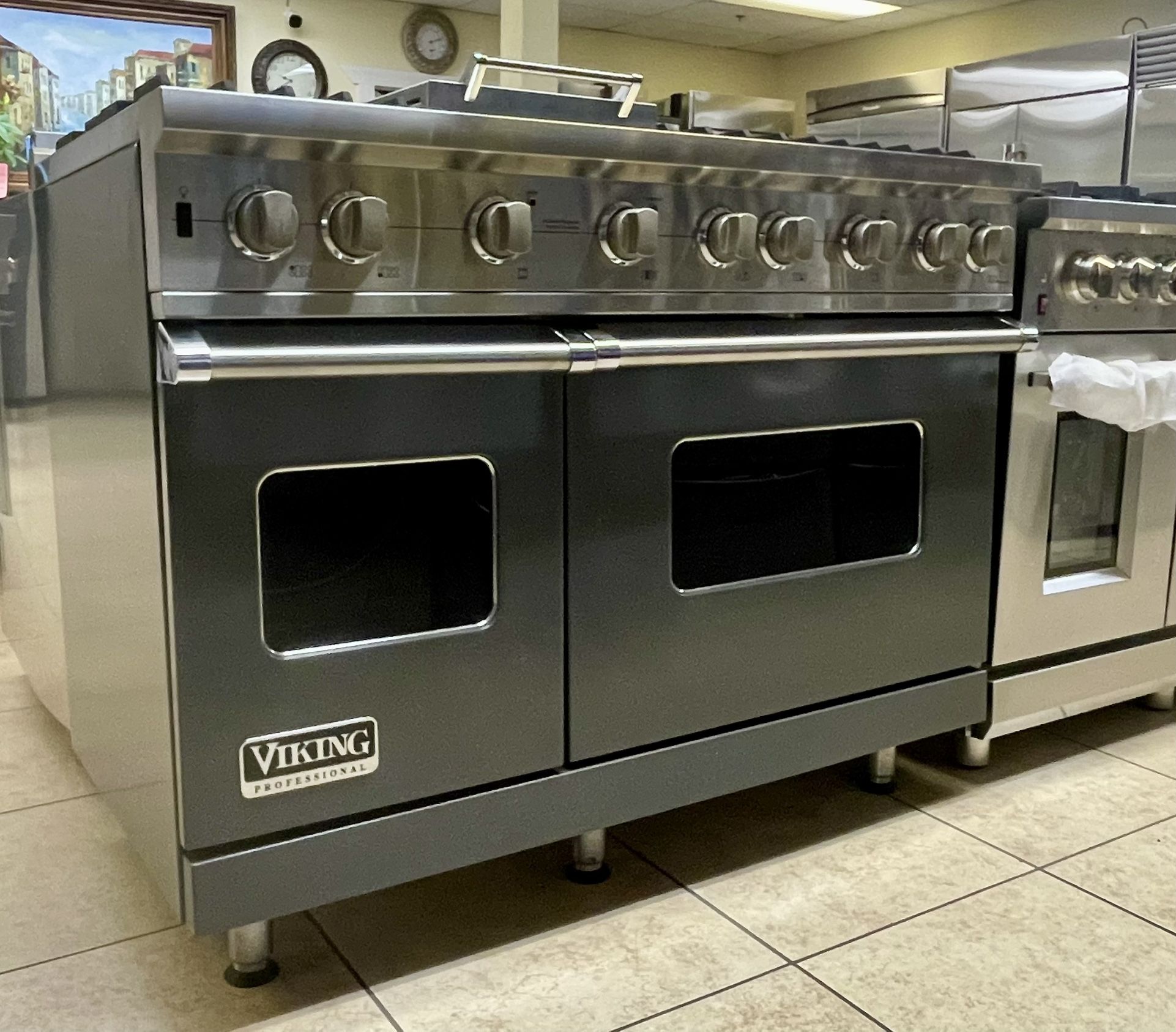 Viking 48” Gas Range Grey