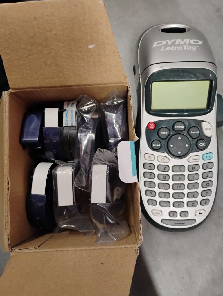 Dymo Label Printer W/Refills + Mini Printer