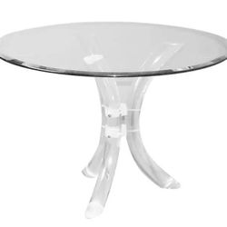 Lucite Tables and Chairs