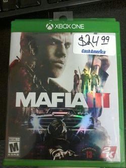 Mafia 3 Xbox one