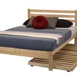 Twin Bed + Trundle