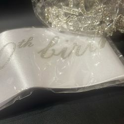 Tiara for 10th Birthday & Sash 