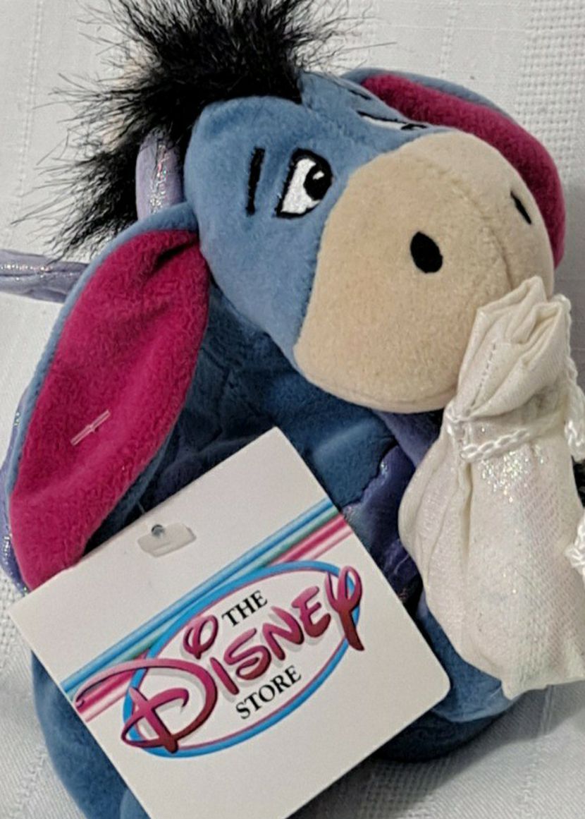 Sugar Plum Fairy Halloween Costume Pooh Pal Eeyore Bean Bag Plush Doll Disney Store Parks Resorts